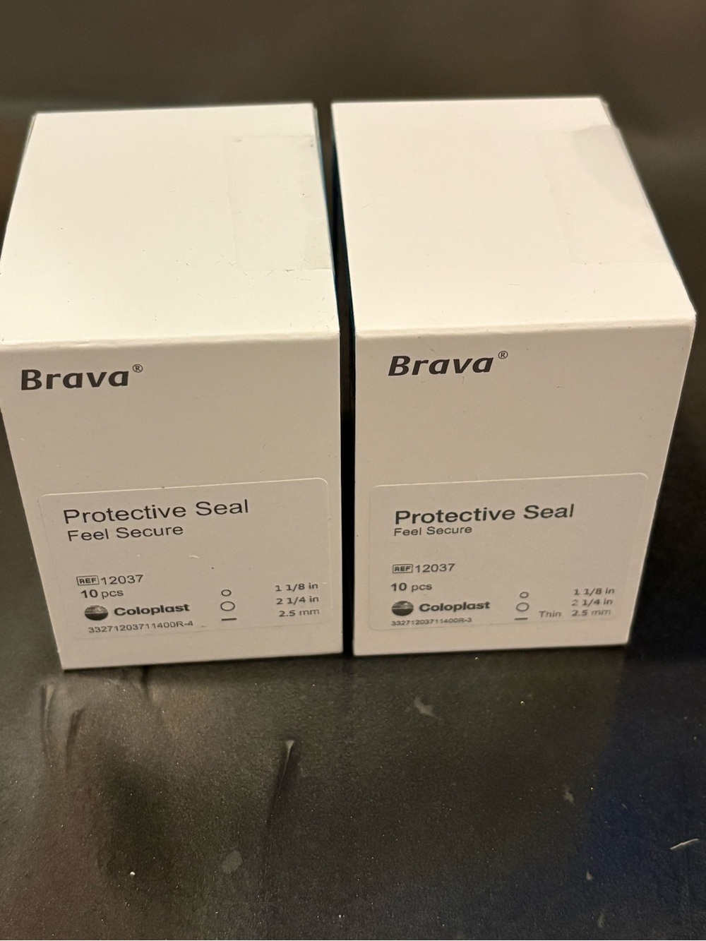 Coloplast Brava 12037 Protective Seal Boxes Bundle Of 2 - NEW & Sealed 2026/27